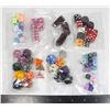 Image 1 : GIANT LOT OF RPG GAME DICE SOME VINTAGE