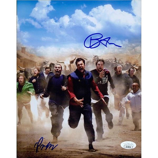 Jackass Bam Margera And Preston Lacy Signed Photo