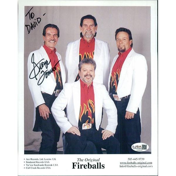 Mr. Fireball George Tomsco Signed Photo