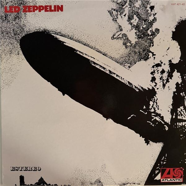 Led Zeppelin 1 original album pressing Spanish
