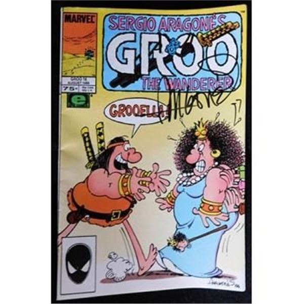 Marvel Groo Sergio Aragones Signed Comic JSA Authenticated