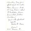 Image 1 : The Battle Hymn of the Republic Julia Ward Howe Signed Civil War Letter