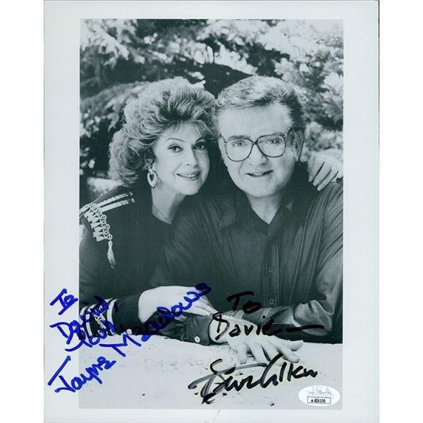 College Confidential  Steve Allen and Jayne Meadows Signed Photo