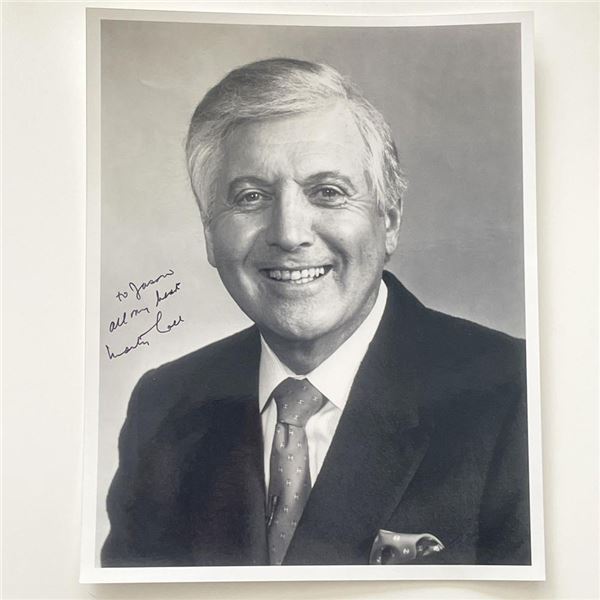 Lets Make A Deal Monte Hall signed photo