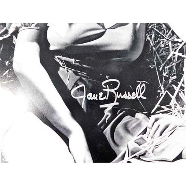 Gentlemen Prefer Blondes Jane Russell Signed Photo