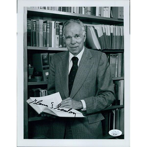 Chemist Glenn Seaborg Signed Photo