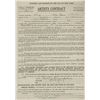 Image 1 : Artist Contract for Dolly Dumpling dated January 10, 1921
