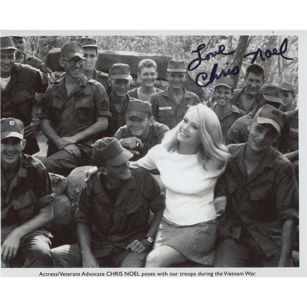 Voice of Vietnam Chris Noel  signed photo