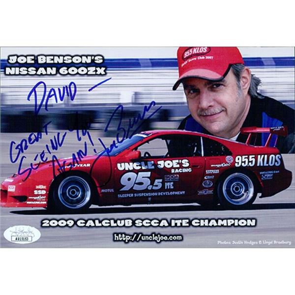 Uncle Radio DJ Joe Benson Signed Photo