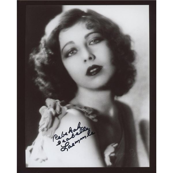 The Phantom Of The Opera Carla Laemmle signed photo