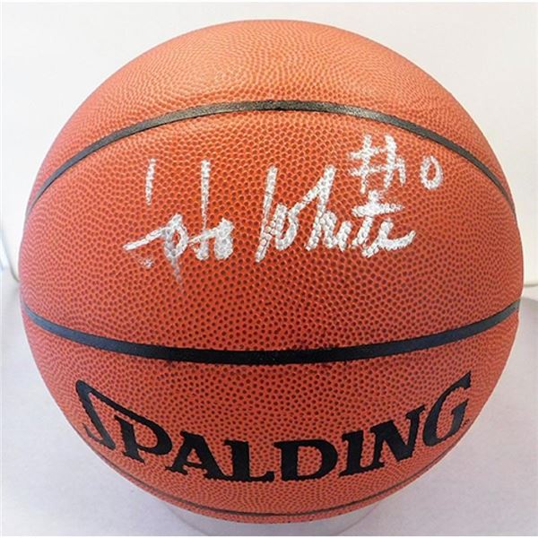 Boston Celtics JoJo White Signed Spalding Full Size Indoor/Outdoor Basketball PSA Authenticated