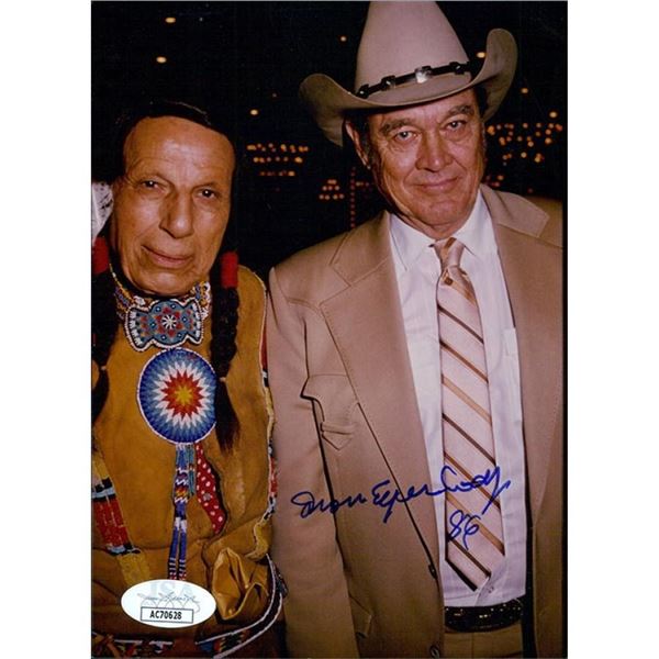 Keep America Beautiful Commercial Actor Iron Eyes Cody Signed Photo