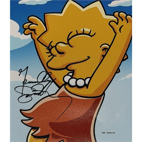 The Simpsons Yeardley Smith Signed Photo