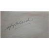 Image 1 : Alfred Hitchcock signature slip