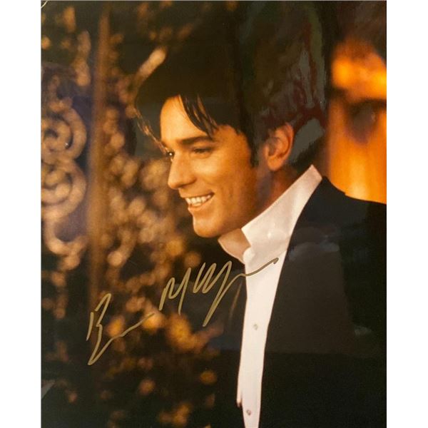 Moulin Rouge Ewan McGregor Signed Photo. GFA Authenticated