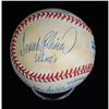 Image 2 : 500 Home Run Club Signed Official American League Baseball by 7 JSA Authenticated Jackson/Mays/Murra
