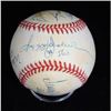 Image 4 : 500 Home Run Club Signed Official American League Baseball by 7 JSA Authenticated Jackson/Mays/Murra