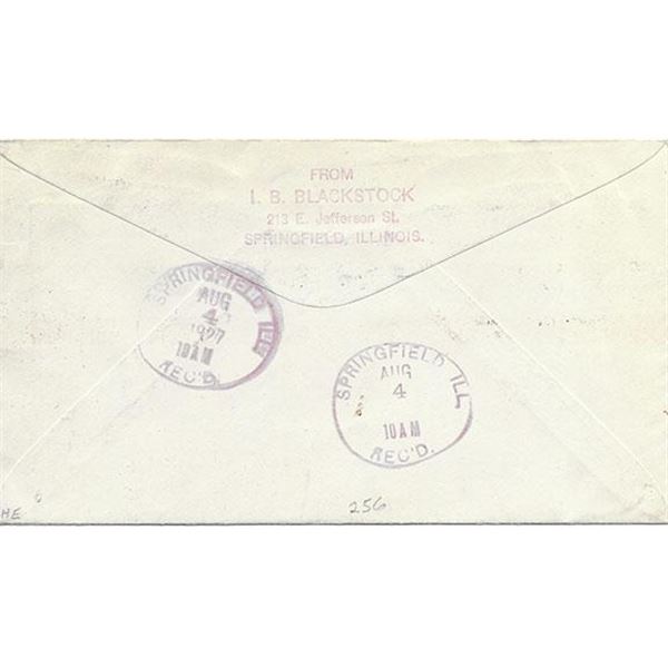 Charles A Lindbergh Signed Cover