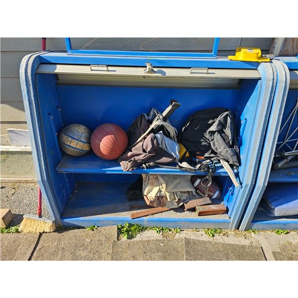 Out Door Metal Roll Down Storage Cabinet C