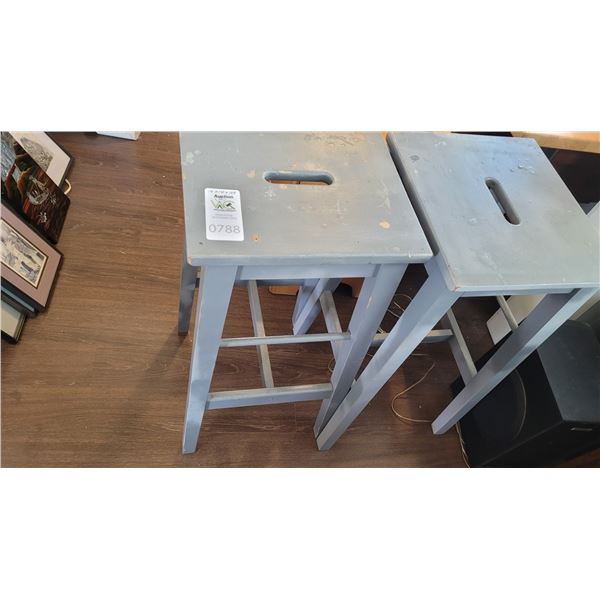 Wood Stools A