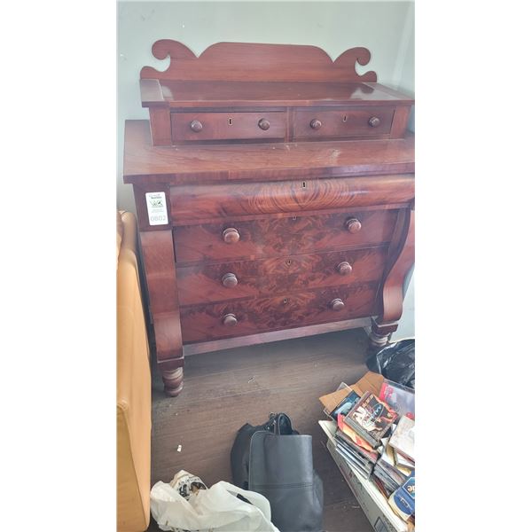 Antique Captains Dresser C