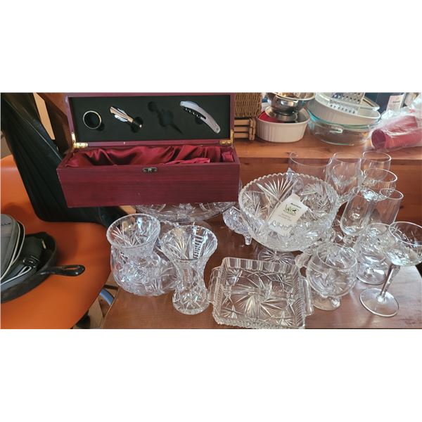 Crystal, Glasswares A