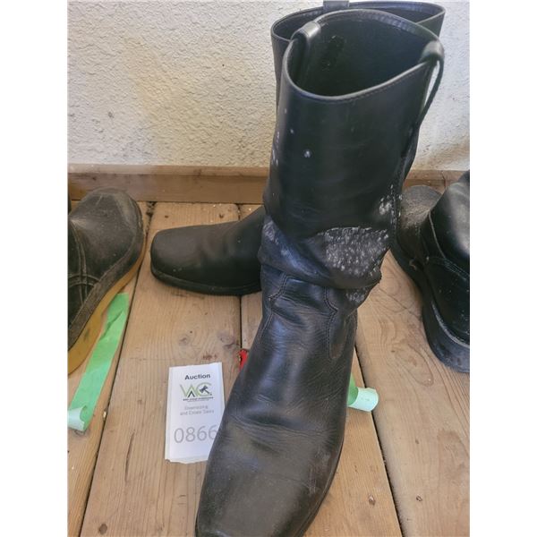 Harley Davidson Leather Boots A