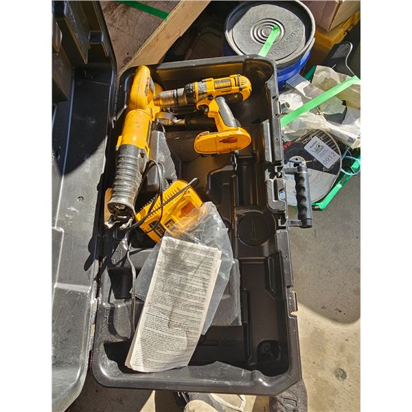 DeWalt Reciprocating Saw & Drill. C