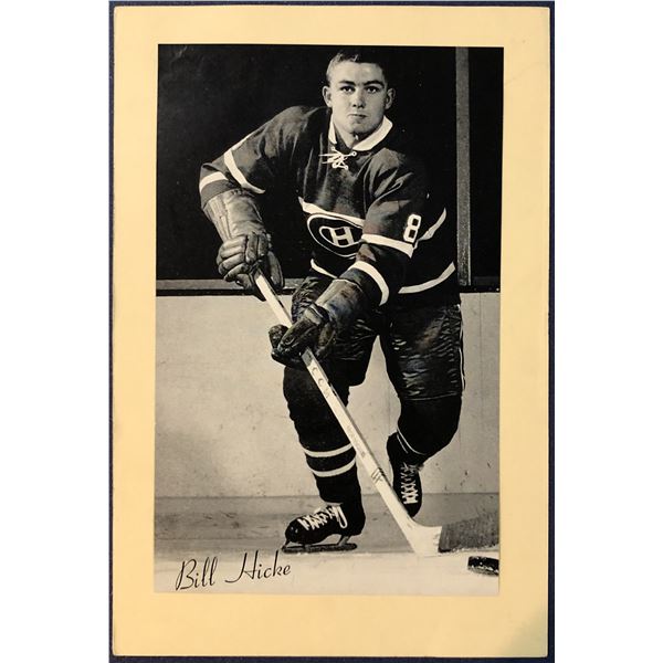 1944-63 BEEHIVE HOCKEY - BILL HICKE