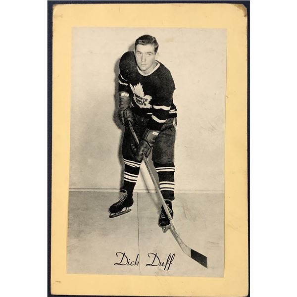 1944-63 BEEHIVE HOCKEY - DICK DUFF (HOF)