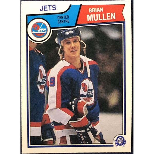 1983-84 O-PEE-CHEE BRIAN MULLEN ROOKIE CARD