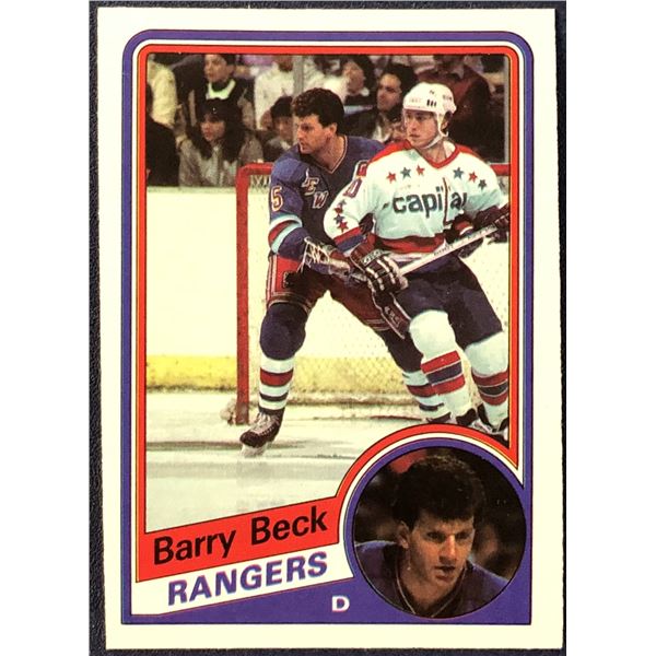 1984-85 O-PEE-CHEE BARRY BECK