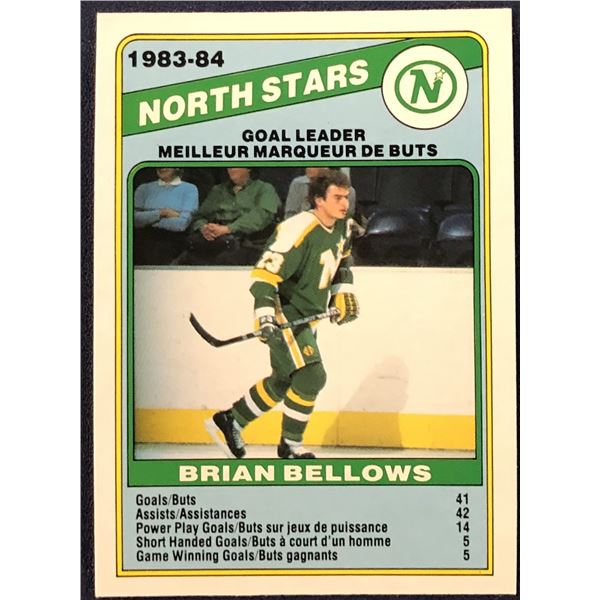 1984-85 O-PEE-CHEE BRIAN BELLOWS