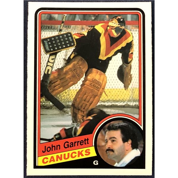 1984-85 O-PEE-CHEE JOHN GARRETT