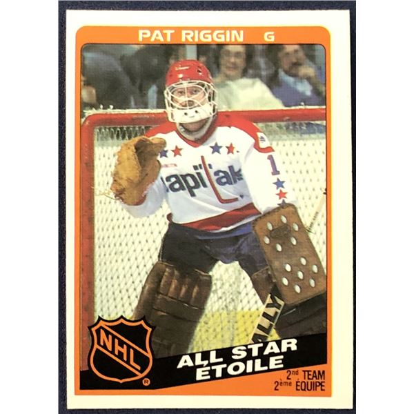 1984-85 O-PEE-CHEE PAT RIGGIN