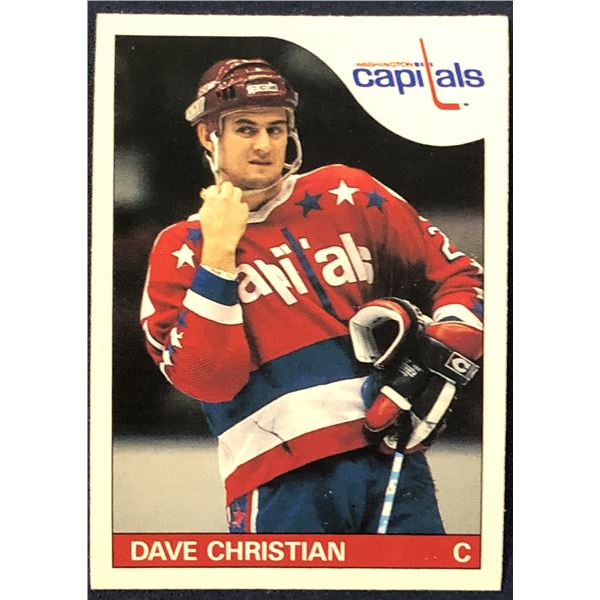 1985-86 O-PEE-CHEE DAVE CHRISTIAN