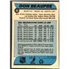 Image 2 : 1986-87 O-PEE-CHEE DON BEAUPRE