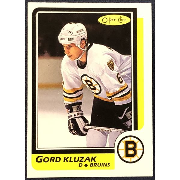 1986-87 O-PEE-CHEE GORD KLUZAK