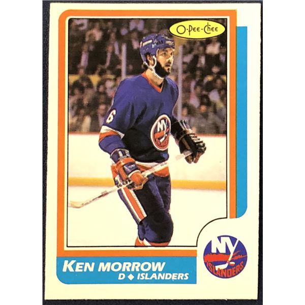 1986-87 O-PEE-CHEE KEN MORROW