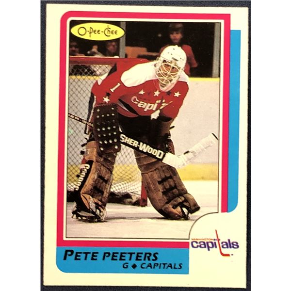 1986-87 O-PEE-CHEE PETE PEETERS