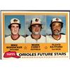 Image 1 : 1981 TOPPS MIKE BODDICKER ROOKIE CARD