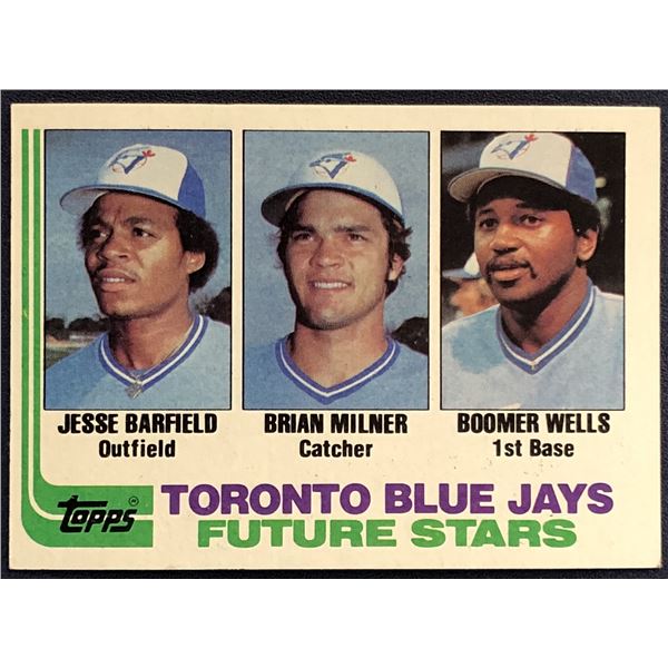 1982 TOPPS JESSE BARFIELD ROOKIE CARD