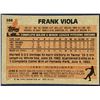 Image 2 : 1983 TOPPS FRANK VIOLA ROOKIE CARD