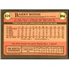 Image 2 : 1989 TOPPS BARRY BONDS