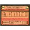 Image 2 : 1989 TOPPS TODD STOTTLEMYRE ROOKIE CARD