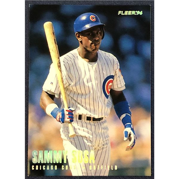 1996 FLEER SAMMY SOSA