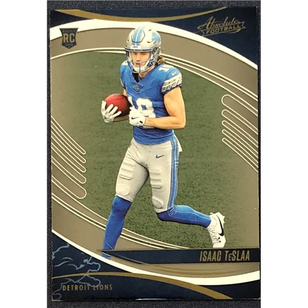 2025 ABSOLUTE FOOTBALL RC ISAAC TeSLAA ROOKIE CARD