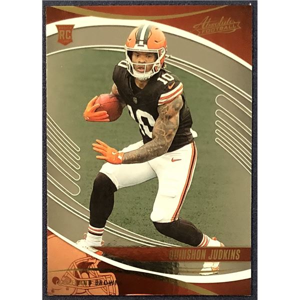 2025 ABSOLUTE FOOTBALL RC QUINSHON JUDKINS ROOKIE CARD