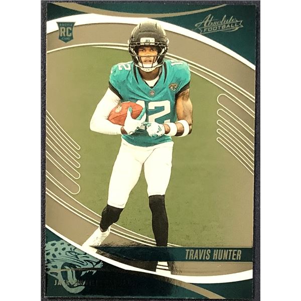 2025 ABSOLUTE FOOTBALL RC TRAVIS HUNTER ROOKIE CARD