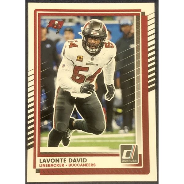 2025 DONRUSS LAVONTE DAVID